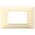 Vimar Plana Abdeckrahmen 3 Module Farbe Creme 14653.04