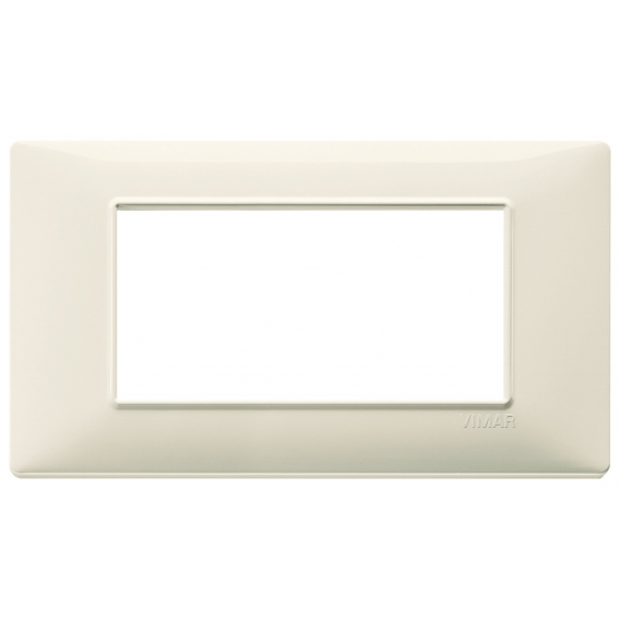 Vimar Plana Abdeckrahmen 4 Module Farbe Beige 14654.03