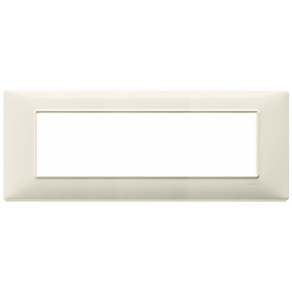 Vimar Plana Abdeckrahmen 7 Module Farbe Beige 14657.03