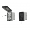 Vimar wasserdichtes Gehäuse IP66 mit eingestecktem Stecker 2 Module 14962