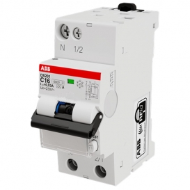 More about Differential-Magnetothermal Abb 16A 1P N 30MA A 6KA 2M DS201C16A30