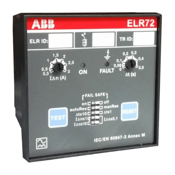 Elektronisches Differenzialrelais ABB ELR72