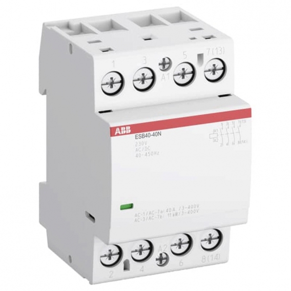 Modulares Schütz Abb 40A 4NA 24VAC/DC ESB4040N01