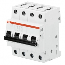 More about Motorschutzschalter ABB-4-POLIG, 6A, 6kA Typ C 4 Module S204