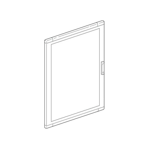 Glastür-Bticino-MAS-für schränke-boden LDX400 LDX800 93870V