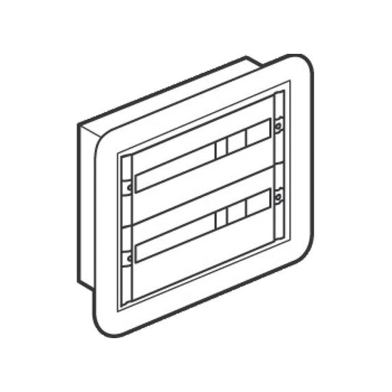 Rahmen-einbau-Bticino 48 module mit einer einbauküche IP43 94520I