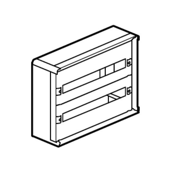 Rahmen von der wand Bticino 48 module mit einer einbauküche IP43 94520L