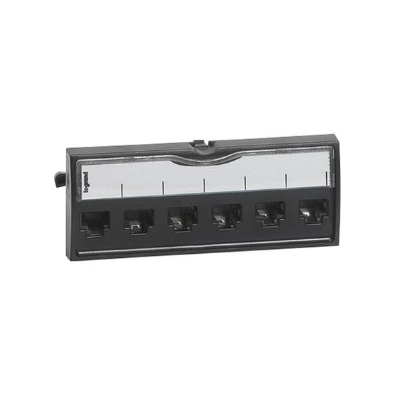 Block-Bticino 6 RJ45-stecker-box-zone CAT5E C9079PC5E