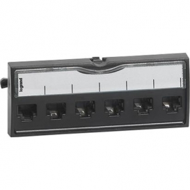 More about Block-Bticino 6 RJ45-stecker-box-zone CAT5E C9079PC5E