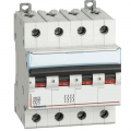 Bticino-leistungsschalter 4P D 25A 10kA 4 module FH84D25