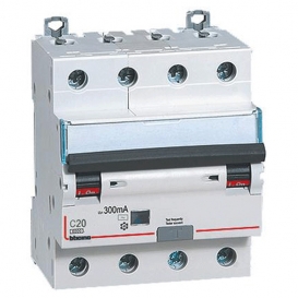 More about Bticino 4P 20A 300mA AC differentieller thermomagnetischer Schutzschalter 6kA 4 Module GN8844AC20