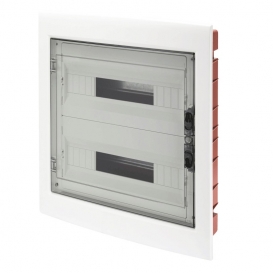 More about Unterputz-Schaltschrank Gewiss 18x2 Module transparent rauch IP40 GW40609