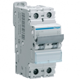 More about Leistungsschalter Hager 16A 2P 6KA C 2 module MCA216