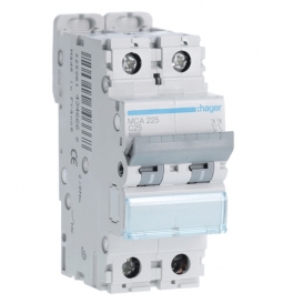 More about Leistungsschalter Hager 2P 6KA 25A C 2 module MCA225