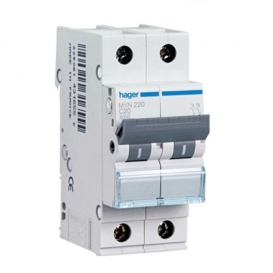 More about Leistungsschalter Hager 2P 20A 4,5 KA C 2 moduliMYN220