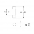 Italweber-Zylindersicherung 5 x 20 mm Standard 1,6A 250V 0101601