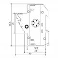 Italweber Sektionssicherungshalter BCH 14 x 51 mm 3-polig 50A 690V 2303051