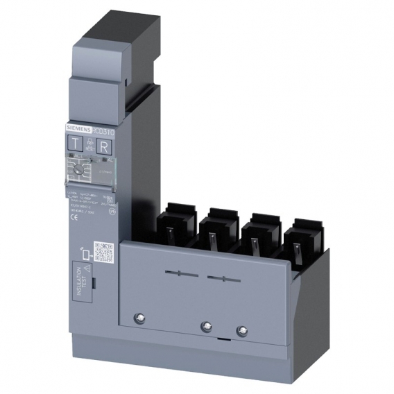 Siemens RCD310 Differenzialmodul für 3VA11 4 Pole 160A 3VA91140RS10