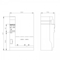 Siemens RCD310 Differenzialmodul für 3VA11 4 Pole 160A 3VA91140RS10