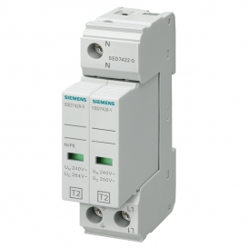 More about Siemens Überspannungsableiter SPD 2P 40kA Klasse 2 5SD74220