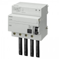 Siemens Differenzialsperre 4P 100A 300mA AC Typ 5 Module für 5SP4 5SM26470