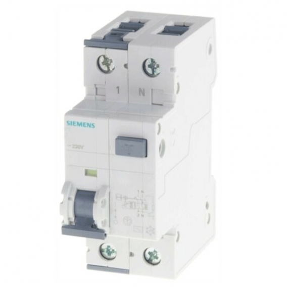 Siemens Magnetothermisches Differenzial 6A 1P+N 30MA 4,5KA 5SU13531KK06