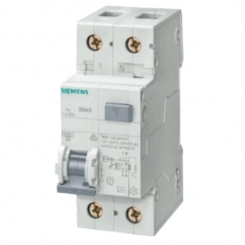 More about Siemens 1P+N 10A 30mA Differenzialschutzschalter Typ A 4,5kA 2 Module 5SU13537KK10