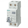 Siemens 1P+N 10A 30mA Differenzialschutzschalter Typ A 4,5kA 2 Module 5SU13537KK10