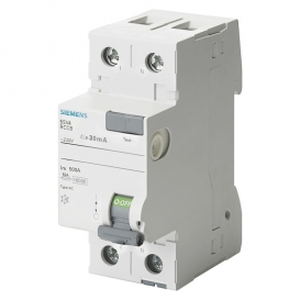 More about Siemens reiner Differenzialschalter 2-polig 25A 300mA AC Typ 2 Module 5SV46120