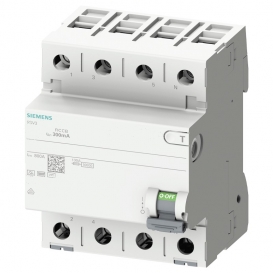 More about Siemens FI-Schutzschalter 25A 4P 300MA AC 5SV46420