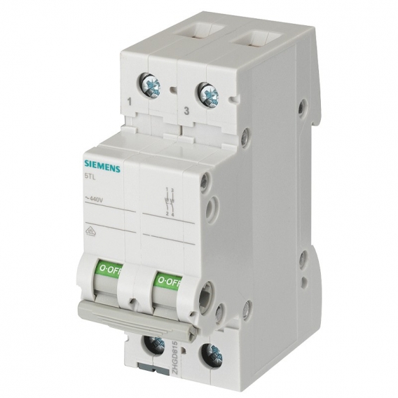 Siemens 2P 32A 2-Feld-Lasttrennschalter 5TL12320