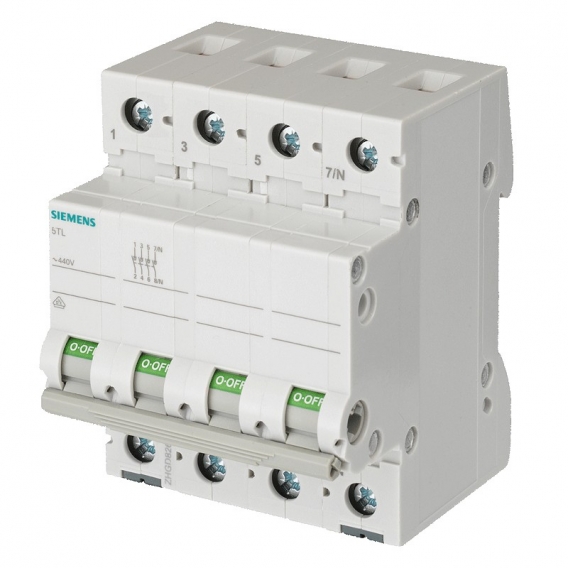 Siemens 3P+N 32A 4-Feld-Lasttrennschalter 5TL16320