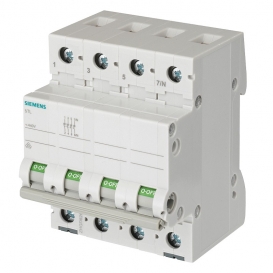 More about Siemens 3P+N 80A Lasttrennschalter 4 Module 5TL16800