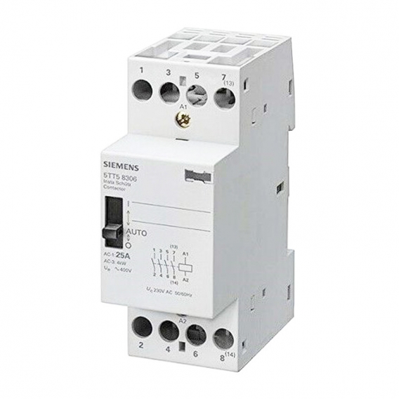 Siemens Schütz Handnotbetätigung 25A 230VCA 4NO 5TT58306