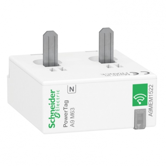 Überwachungssensor Schneider POWERTAG 63A 1P+N Tal A9MEM1522