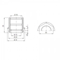 Gewiss Rohrverbindung für 16mm Rohr Ip44 GW50421