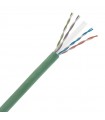 Lan-Kabel CAT5E U/UTP LSZH CPR ECA Grün UTP5ELSZH