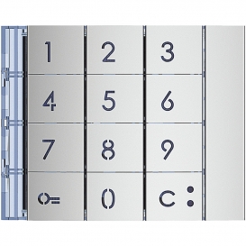 More about BTICINO Frontblende Zehnertastatur Allmetall 353001