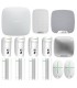 Ajax Wireless Alarm Kit mit Hub2 plus 4G 2 SIM WLAN Steuergerät + PIR Weiß