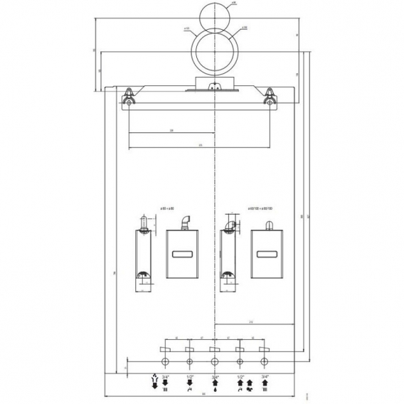 Chaffoteaux Pigma Advance Brennwertkessel EXT 25kW für den Außenbereich 3310577