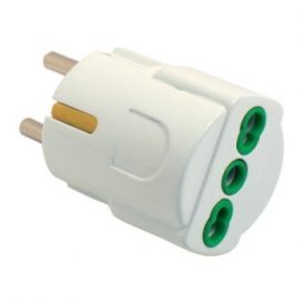 More about Fanton Adapter für Schuko Stecken und Steckdosen weiß 81090