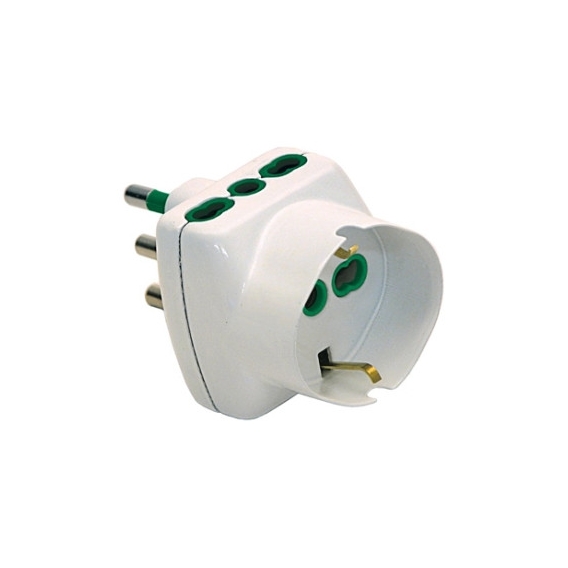 Fanton Adapter mit Stecker und Steckdosen 82240