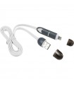 Fanton Dual-USB-Kabel LIGHTNIG E MICRO 82878