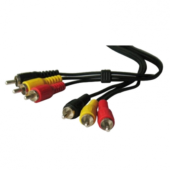 Melchioni 1,5 Meter audio-video Kabel 3RCA 3RCA 149000192