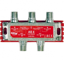 More about FTE TV-Splitter 4 ausgänge 8 dB AS4