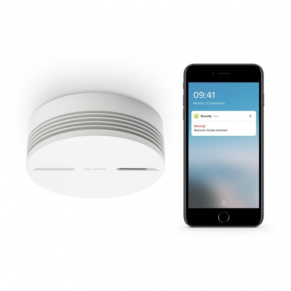 Rauchmelder Netatmo SMART Wi-Fi-NA-NSA-PRO-EU