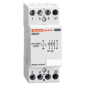 More about Schütz Modulare Lovato 25A AC1 4NO 24VAC/DC-2 Module CN2510024