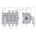 Trennschalter Lovato Dreipoliges IEC-160A GL0160C1