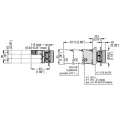 Lovato Platinum LED-Fassung weiß 18/30V Schraubverschluss LPXLPB8