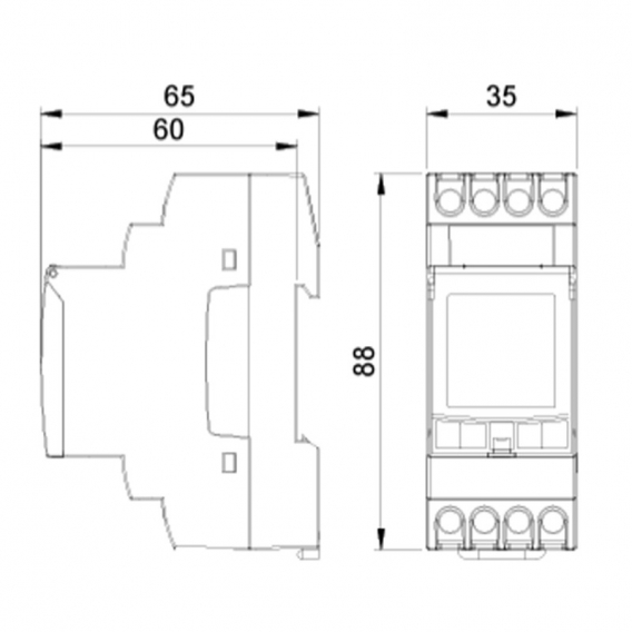 Orbis ASTRO NOVA-Schalter, 2 relais Astronomische Digital-2 module OB178012